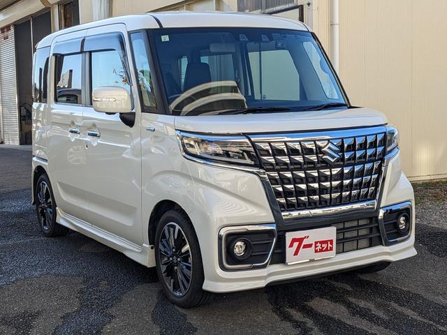 スペーシアカスタム ハイブリッドXS 後期グリル ドライブレコーダー ETC 全周囲カメラ 両側電動スライドドア ナビTV クリアランスソナー オートクルーズコントロール 衝突被害軽減システム LEDヘッドランプ スマートキー(22枚目)