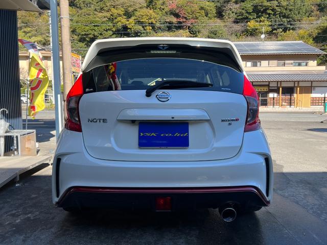 ノート ニスモ S ★NISMO S★純正ナビ、TV,Bモニター★NISMO標準シート★純正AWホイール★ETC★キーレス(8枚目)