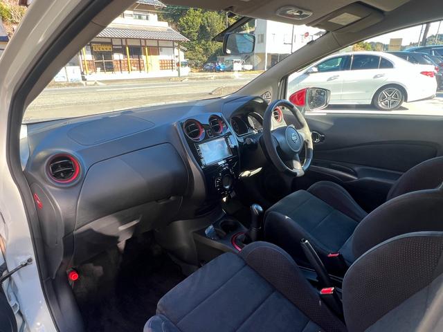 ノート ニスモ S ★NISMO S★純正ナビ、TV,Bモニター★NISMO標準シート★純正AWホイール★ETC★キーレス(16枚目)