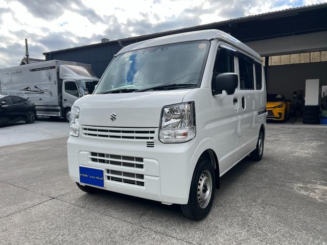 エブリイ ＰＡリミテッド　★ワンオーナー★オーバーヘッドシェルフ★デュアルカメラブレーキサポート★車線逸脱警報★ライトレベライザー★ＥＴＣ★キーレス（4枚目）