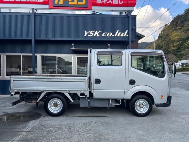 アトラストラック フルスーパーローＤＸ　★ワンオーナー★ダブルキャブ／フルスーパーローシングルタイヤ／木製★社外ナビ、ＴＶ★オーバーヘッドシェルフ★電動格納ミラー★ＥＴＣ（5枚目）