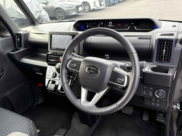 タント カスタムＲＳ　全周囲カメラ　両側電動スライドドア　ナビ　ＴＶ　クリアランスソナー　オートクルーズコントロール　衝突被害軽減システム　オートライト　ＬＥＤヘッドランプ　スマートキー　アイドリングストップ　ベンチシート（2枚目）