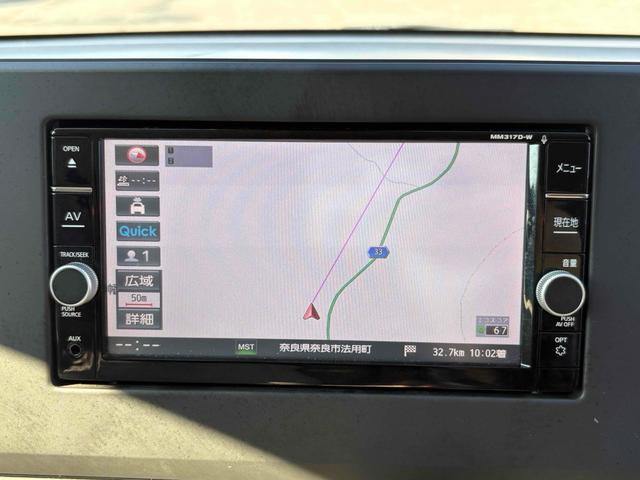 デイズ Ｘ　ドライブレコーダー　バックカメラ　ナビ　ＴＶ　クリアランスソナー　衝突被害軽減システム　オートライト　スマートキー　アイドリングストップ　ベンチシート　ＣＶＴ　盗難防止システム　ＡＢＳ　ＥＳＣ　ＣＤ（6枚目）