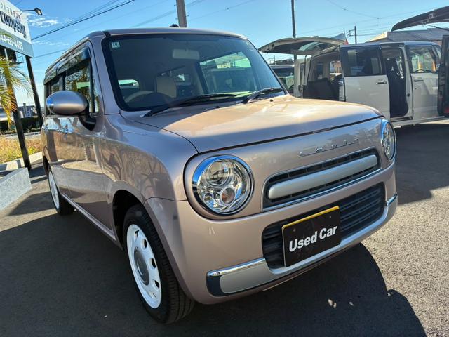 アルトラパンショコラ Ｇ　社外ナビ　地デジＴＶ　Ｂカメラ　エアバッグ　パワステ　ＡＢＳ　レザーシート　スマートキー　Ｐスタート　オートエアコン（3枚目）