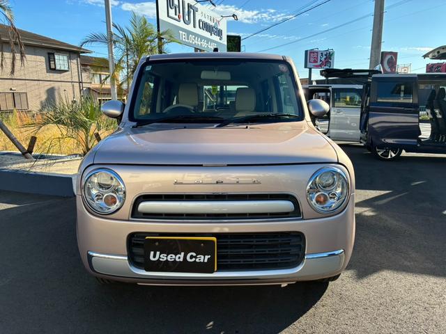 アルトラパンショコラ Ｇ　社外ナビ　地デジＴＶ　Ｂカメラ　エアバッグ　パワステ　ＡＢＳ　レザーシート　スマートキー　Ｐスタート　オートエアコン（4枚目）