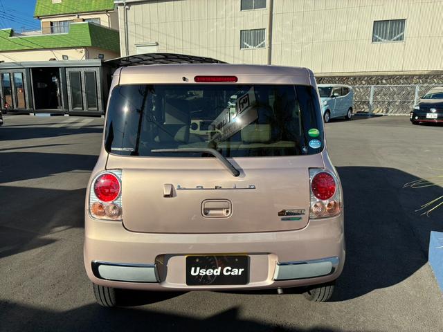 アルトラパンショコラ Ｇ　社外ナビ　地デジＴＶ　Ｂカメラ　エアバッグ　パワステ　ＡＢＳ　レザーシート　スマートキー　Ｐスタート　オートエアコン（8枚目）