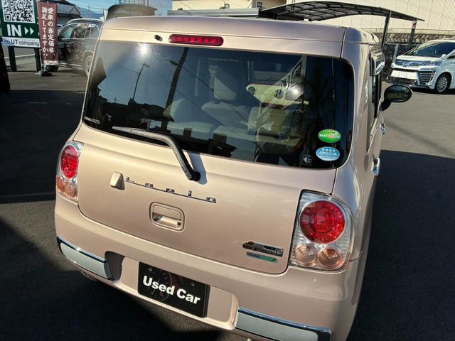 アルトラパンショコラ Ｇ　社外ナビ　地デジＴＶ　Ｂカメラ　エアバッグ　パワステ　ＡＢＳ　レザーシート　スマートキー　Ｐスタート　オートエアコン（9枚目）