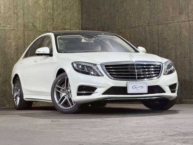 Ｓクラス Ｓ４００ハイブリッド　エクスクルーシブ　ＳＲ　ナッパレザー　ブルメスター　ベンチレーション　３６０°カメラシステム　パノラミックスライディングルーフ　ナッパレザーシート　シートベンチレーション　マッサージシート　電動ブラインド（8枚目）