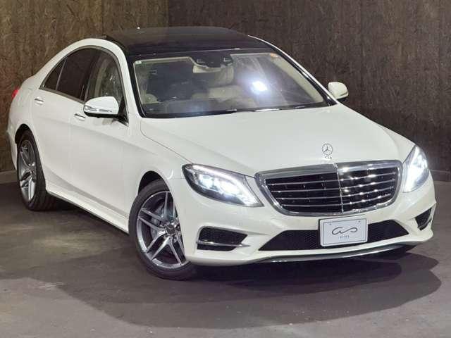 Ｓクラス Ｓ４００ハイブリッド　エクスクルーシブ　ＳＲ　ナッパレザー　ブルメスター　ベンチレーション　３６０°カメラシステム　パノラミックスライディングルーフ　ナッパレザーシート　シートベンチレーション　マッサージシート　電動ブラインド（12枚目）