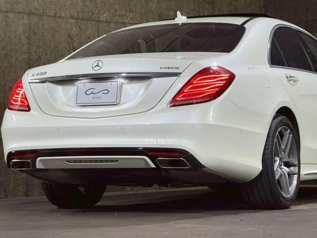 Ｓクラス Ｓ４００ハイブリッド　エクスクルーシブ　ＳＲ　ナッパレザー　ブルメスター　ベンチレーション　３６０°カメラシステム　パノラミックスライディングルーフ　ナッパレザーシート　シートベンチレーション　マッサージシート　電動ブラインド（31枚目）