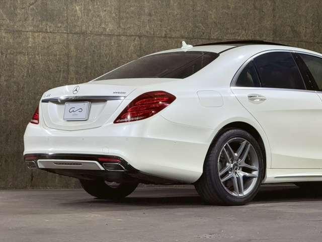 Ｓクラス Ｓ４００ハイブリッド　エクスクルーシブ　ＳＲ　ナッパレザー　ブルメスター　ベンチレーション　３６０°カメラシステム　パノラミックスライディングルーフ　ナッパレザーシート　シートベンチレーション　マッサージシート　電動ブラインド（75枚目）