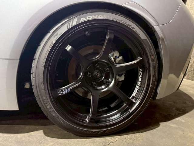 ＧＲ８６ ＲＣ　ＯＰ１００超　ＡＤＶＡＮ　ＲＡＣＩＮＧ　ＡＷ／ＨＫＳ車高調／フジツボマフラー／ＲＥＣＡＲＯ　ＲＭＳ（28枚目）