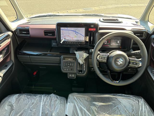 スペーシアカスタム ハイブリッドＸＳターボ　届出済未使用車　セーフティサポート　全方位モニタ付９インチナビＴＶ　アダプティブクルーズコントロール　電子パーキング　ヘッドアップディスプレイ　ステアリングヒーター　両側自動ドア　ＬＥＤヘッドライト（2枚目）