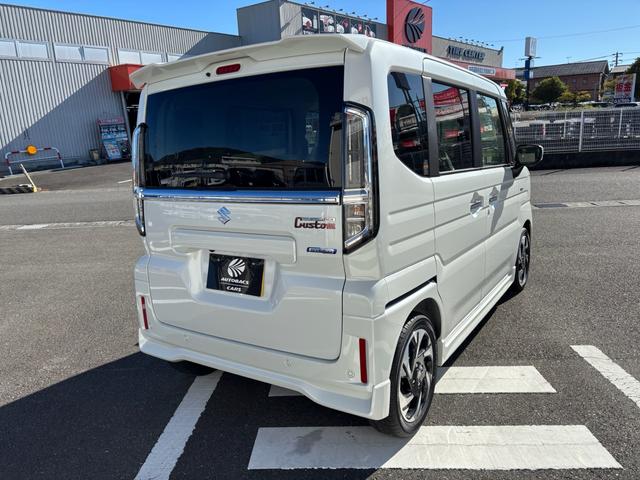 スペーシアカスタム ハイブリッドＸＳターボ　届出済未使用車　セーフティサポート　全方位モニタ付９インチナビＴＶ　アダプティブクルーズコントロール　電子パーキング　ヘッドアップディスプレイ　ステアリングヒーター　両側自動ドア　ＬＥＤヘッドライト（9枚目）