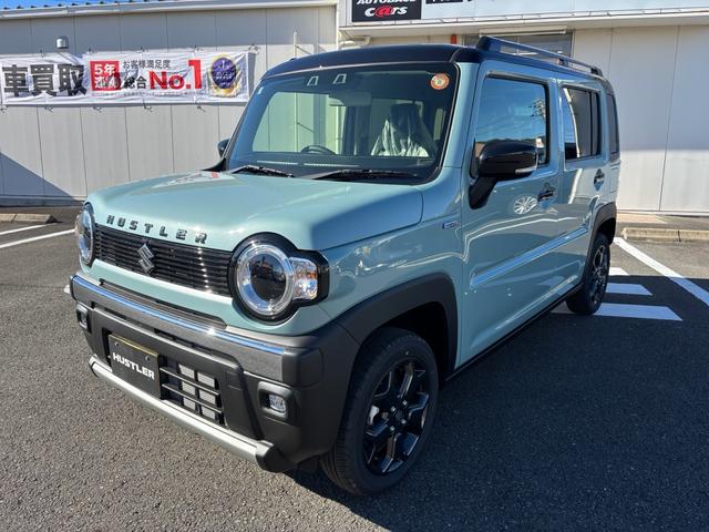ハスラー タフワイルド 届出済未使用車 セーフティサポート ルーフレール アダプティブクルーズコントロール 前席シートヒーター 撥水シート(5枚目)