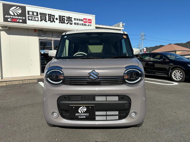 ワゴンＲスマイル ハイブリッドＸ　届出済未使用車　両側電動スライドドア　クリアランスソナー　オートクルーズコントロール　レーンアシスト　衝突被害軽減システム　オートライト　ＬＥＤヘッドランプ　スマートキー　アイドリングストップ（4枚目）