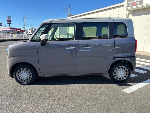 ワゴンＲスマイル ハイブリッドＸ　届出済未使用車　両側電動スライドドア　クリアランスソナー　オートクルーズコントロール　レーンアシスト　衝突被害軽減システム　オートライト　ＬＥＤヘッドランプ　スマートキー　アイドリングストップ（6枚目）