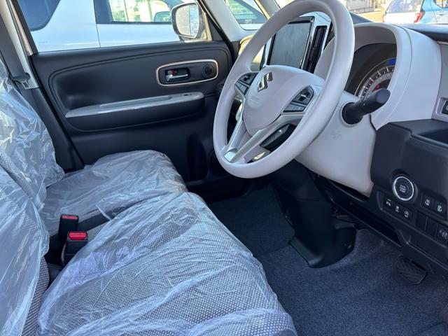 ワゴンＲスマイル ハイブリッドＸ　届出済未使用車　両側電動スライドドア　クリアランスソナー　オートクルーズコントロール　レーンアシスト　衝突被害軽減システム　オートライト　ＬＥＤヘッドランプ　スマートキー　アイドリングストップ（12枚目）