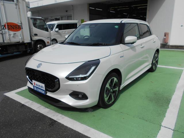 スイフト ハイブリッドＭＺ　全方位モニター付メモリーナビゲーション装着車＋スズキコネクト対応通信機装着車　デュアルセンサーブレーキサポートＩＩ（7枚目）