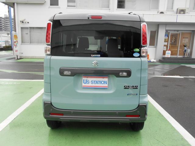 スペーシアギア ハイブリッドXZ デュアルカメラブレーキサポート ディーラーオプションナビ フルセグ マット ドアバイザー(3枚目)