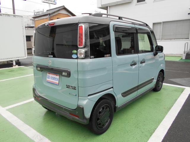 スペーシアギア ハイブリッドXZ デュアルカメラブレーキサポート ディーラーオプションナビ フルセグ マット ドアバイザー(8枚目)