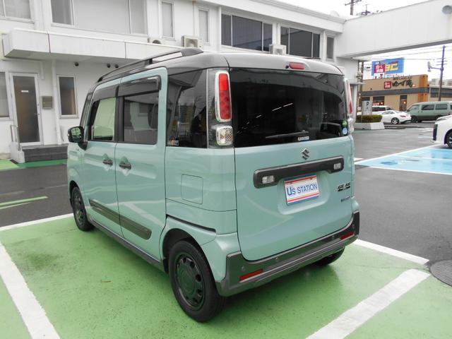 スペーシアギア ハイブリッドXZ デュアルカメラブレーキサポート ディーラーオプションナビ フルセグ マット ドアバイザー(9枚目)