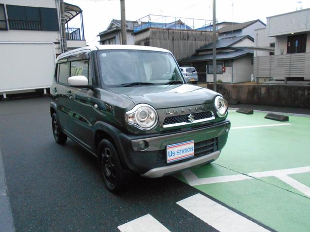 ハスラー Ｆリミテッド　セットオプション装着車　デュアルカメラブレーキサポート　バックカメラ　ＥＴＣ　マット　バイザー　ディーラーオプションナビ　ＴＶ（フルセグ）（6枚目）