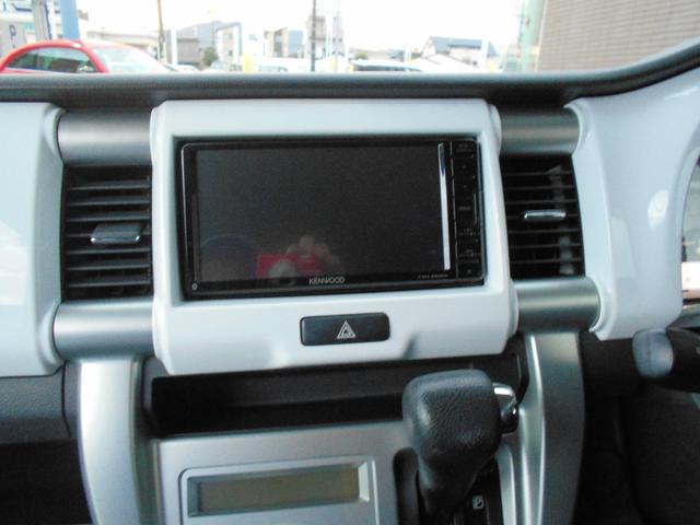 ハスラー Ｆリミテッド　セットオプション装着車　デュアルカメラブレーキサポート　バックカメラ　ＥＴＣ　マット　バイザー　ディーラーオプションナビ　ＴＶ（フルセグ）（10枚目）