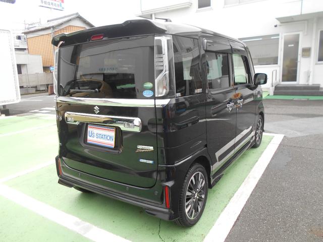 スペーシアカスタム ハイブリッドＸＳターボ　デュアルセンサーブレーキサポート　ＥＴＣ　純正オプション８インチナビ（8枚目）