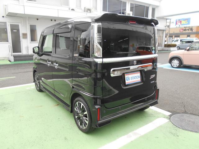 スペーシアカスタム ハイブリッドＸＳターボ　デュアルセンサーブレーキサポート　ＥＴＣ　純正オプション８インチナビ（9枚目）