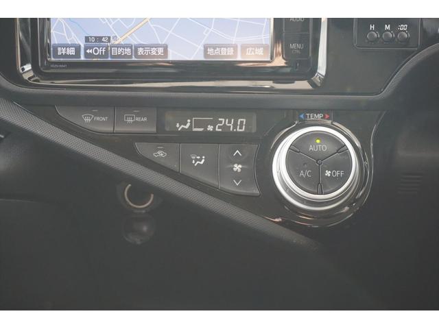 アクア Sスタイルブラック フルセグナビ CD録音 DVD SD ブルートゥース バックカメラ ETC スマートキー LEDヘッドランプ&フォグランプ アルミホイール トヨタセーフティセンス 禁煙車(9枚目)