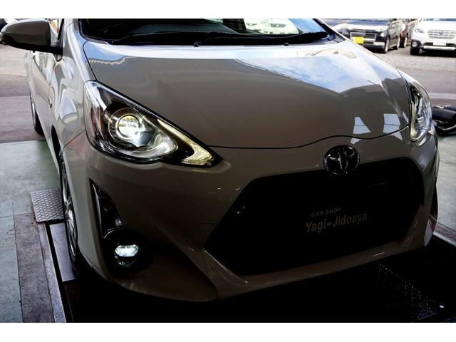 アクア Sスタイルブラック フルセグナビ CD録音 DVD SD ブルートゥース バックカメラ ETC スマートキー LEDヘッドランプ&フォグランプ アルミホイール トヨタセーフティセンス 禁煙車(47枚目)