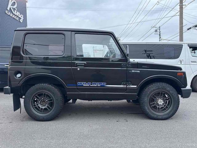 ジムニー ワイルドウインドリミテッド 4WD ETC ターボ MT CD アルミホイール エアコン(13枚目)