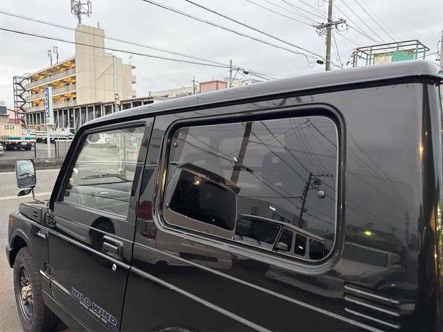 ジムニー ワイルドウインドリミテッド 4WD ETC ターボ MT CD アルミホイール エアコン(78枚目)