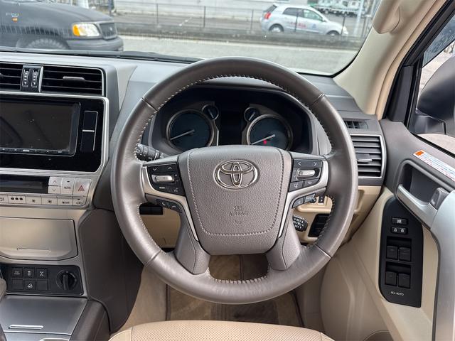 ランドクルーザープラド TX Lパッケージ マットブラックエディション 4WD ドライブレコーダー ETC バックカメラ クリアランスソナー オートクルーズコントロール パワーシート 衝突被害軽減システム サンルーフ オートマチックハイビーム オートライト(3枚目)