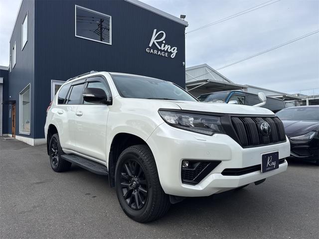 ランドクルーザープラド TX Lパッケージ マットブラックエディション 4WD ドライブレコーダー ETC バックカメラ クリアランスソナー オートクルーズコントロール パワーシート 衝突被害軽減システム サンルーフ オートマチックハイビーム オートライト(13枚目)