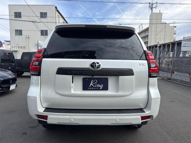 ランドクルーザープラド TX Lパッケージ マットブラックエディション 4WD ドライブレコーダー ETC バックカメラ クリアランスソナー オートクルーズコントロール パワーシート 衝突被害軽減システム サンルーフ オートマチックハイビーム オートライト(17枚目)