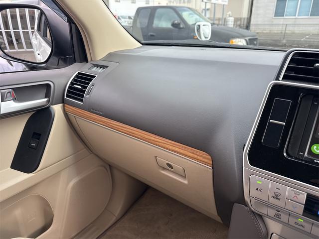 ランドクルーザープラド TX Lパッケージ マットブラックエディション 4WD ドライブレコーダー ETC バックカメラ クリアランスソナー オートクルーズコントロール パワーシート 衝突被害軽減システム サンルーフ オートマチックハイビーム オートライト(59枚目)