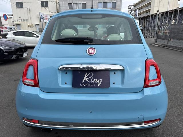 ５００ イタリー　ＥＴＣ　アルミホイール　サンルーフ　キーレスエントリー　ＡＴ　盗難防止システム　記録簿　ＡＢＳ　ＵＳＢ　ミュージックプレイヤー接続可　エアコン　パワーステアリング　パワーウィンドウ　運転席エアバッグ（6枚目）