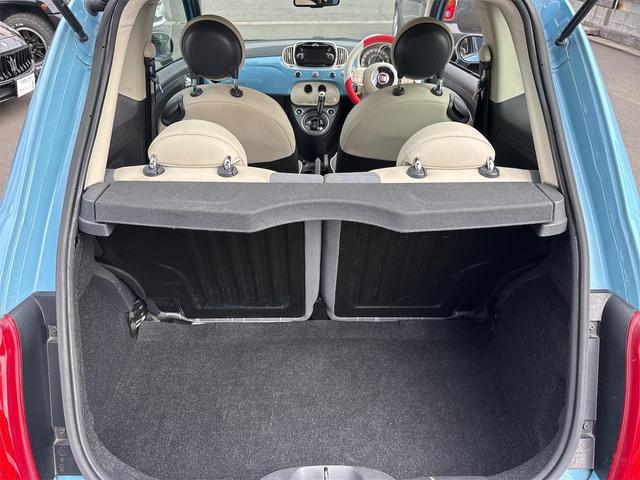 ５００ イタリー　ＥＴＣ　アルミホイール　サンルーフ　キーレスエントリー　ＡＴ　盗難防止システム　記録簿　ＡＢＳ　ＵＳＢ　ミュージックプレイヤー接続可　エアコン　パワーステアリング　パワーウィンドウ　運転席エアバッグ（18枚目）