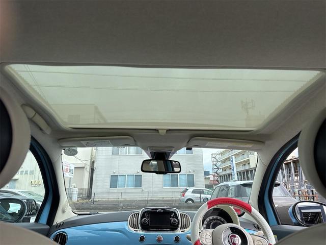 ５００ イタリー　ＥＴＣ　アルミホイール　サンルーフ　キーレスエントリー　ＡＴ　盗難防止システム　記録簿　ＡＢＳ　ＵＳＢ　ミュージックプレイヤー接続可　エアコン　パワーステアリング　パワーウィンドウ　運転席エアバッグ（22枚目）