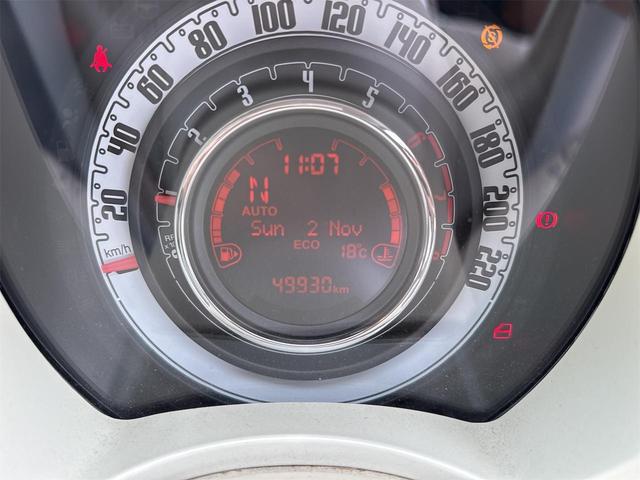 ５００ イタリー　ＥＴＣ　アルミホイール　サンルーフ　キーレスエントリー　ＡＴ　盗難防止システム　記録簿　ＡＢＳ　ＵＳＢ　ミュージックプレイヤー接続可　エアコン　パワーステアリング　パワーウィンドウ　運転席エアバッグ（45枚目）