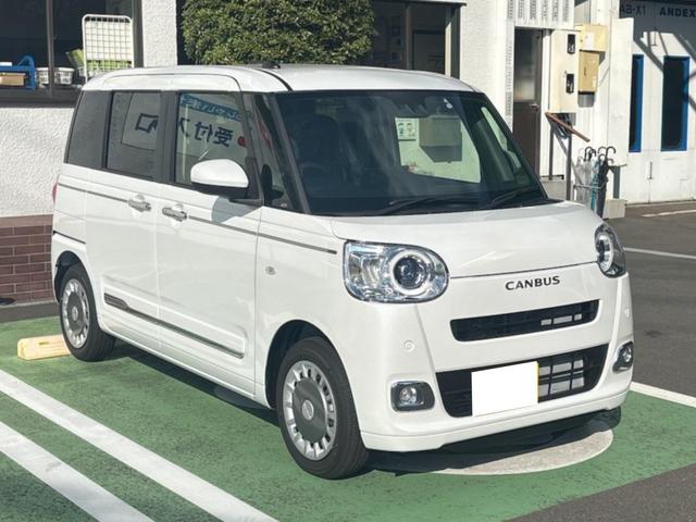 ムーヴキャンバス セオリーＧ　届け出済み未使用車　９インチディスプレイオーディオ付き（6枚目）