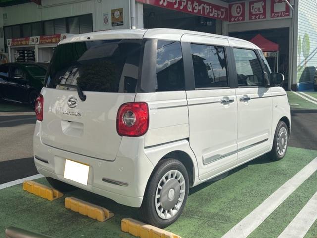 ムーヴキャンバス セオリーＧ　届け出済み未使用車　９インチディスプレイオーディオ付き（8枚目）