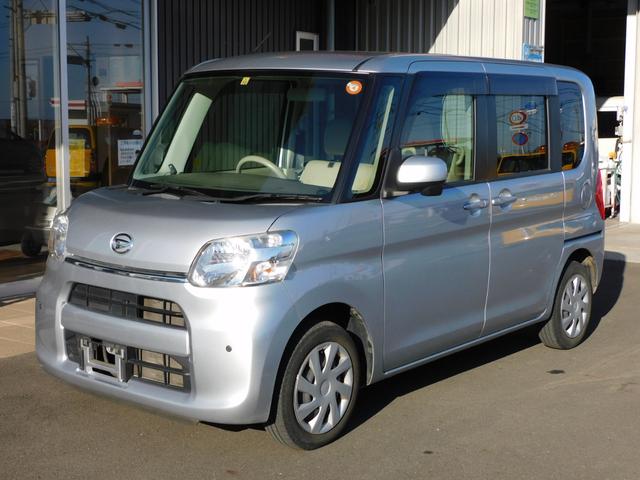 タント Ｌ　車検令和８年１２月　福祉装置点検済　福祉車両スロープ　車いす１名＋２名乗車　通常４名乗車　リモコン式電動ウィンチ　キーレス　社外ナビ　Ｂカメラ　当店代車　禁煙車　全国対応１年保証付き（11枚目）