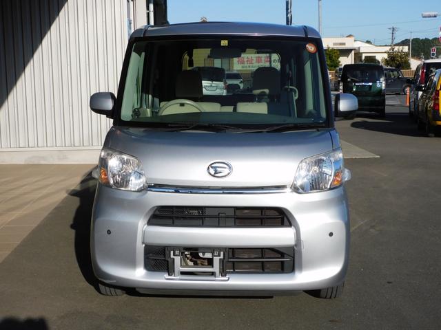 タント Ｌ　車検令和８年１２月　福祉装置点検済　福祉車両スロープ　車いす１名＋２名乗車　通常４名乗車　リモコン式電動ウィンチ　キーレス　社外ナビ　Ｂカメラ　当店代車　禁煙車　全国対応１年保証付き（12枚目）