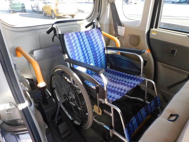 タント Ｌ　車検令和８年１２月　福祉装置点検済　福祉車両スロープ　車いす１名＋２名乗車　通常４名乗車　リモコン式電動ウィンチ　キーレス　社外ナビ　Ｂカメラ　当店代車　禁煙車　全国対応１年保証付き（22枚目）