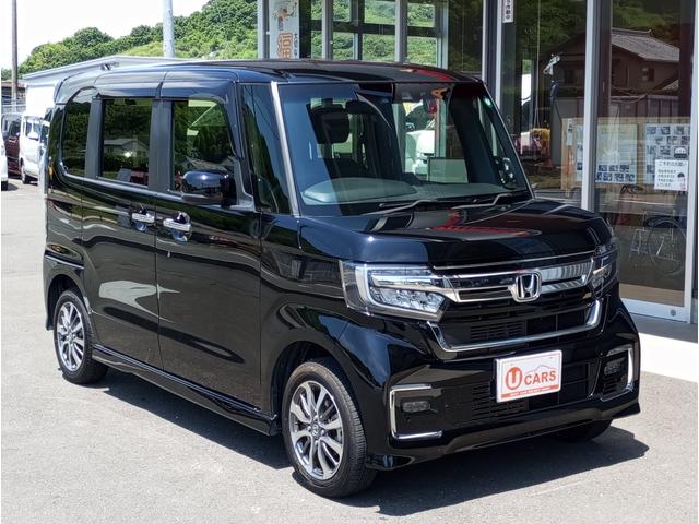 Ｎ－ＢＯＸカスタム Ｌ・スロープ　車検２年付　車いすスロープ　福祉装置点検済　車いす１名＋２名乗車　４ＷＤ　リモコン式電動ウィンチ　キーレス　純正ナビ　バックカメラ　ＥＴＣ　両側パワスラ　全国対応１年保証付き　修復歴無し（3枚目）