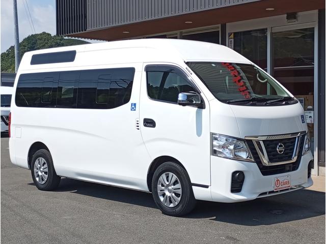 ＮＶ３５０キャラバンバン チェアキャブＭタイプ　車検２年付　車いすリフト　福祉装置点検済　車いす２名と８名乗車　福祉車両リフト　キーレス　エマージェンシーブレーキ　社外ナビ　アラウンドビューモニター　全国対応１年保証付き　修復歴無し（3枚目）