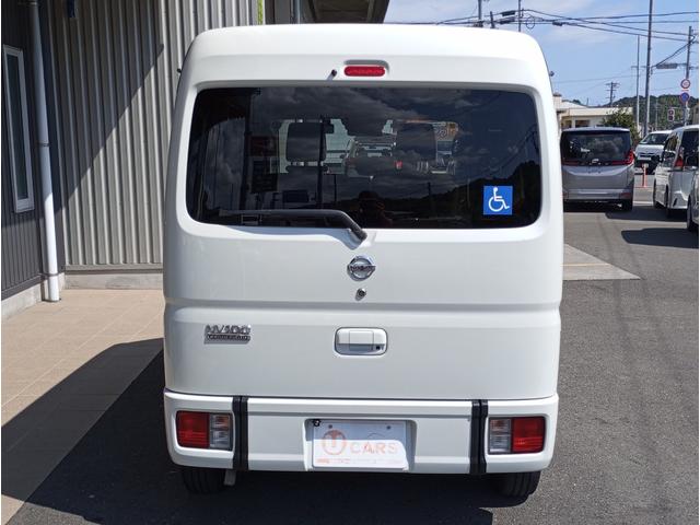 ＮＶ１００クリッパーリオ チェアキャブスロープタイプ　車検２年付　車いすスロープ　福祉装置点検済　車いす１名＋３名乗車　通常４名乗車　リモコン式電動ウィンチ　エマージェンシーブレーキ　社外ナビ　バックカメラ　全国対応１年保証付き　修復歴無し（6枚目）